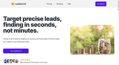 LeadHunt AI preview